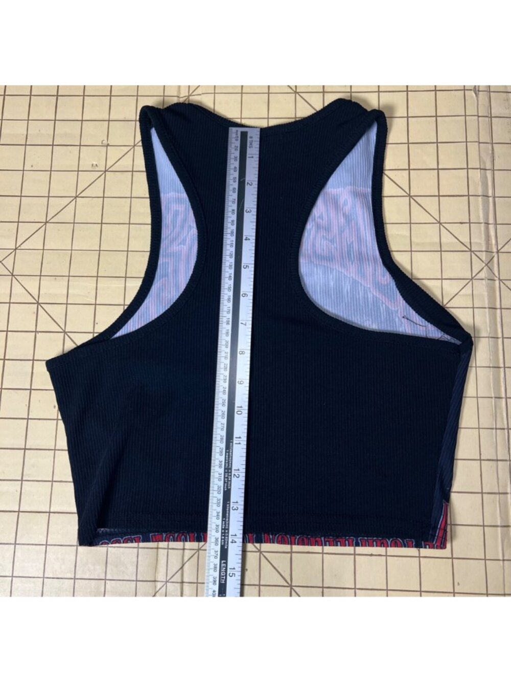 Pretty Little Thing Womens Guns N Roses Save Your Illusion Tour Tank Top Black S - Picture 4 of 5